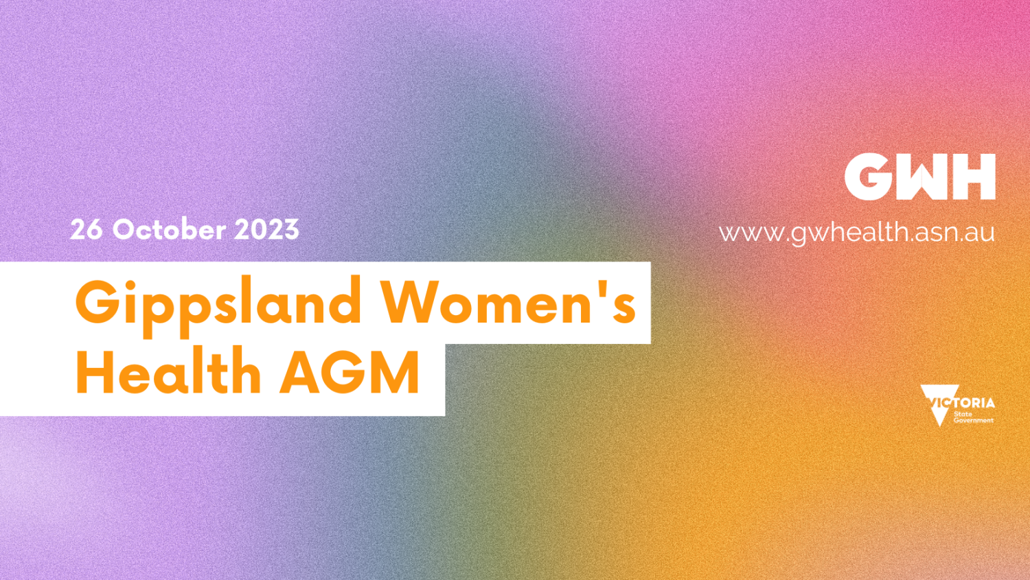 2023 GWH Annual General Meeting | Online