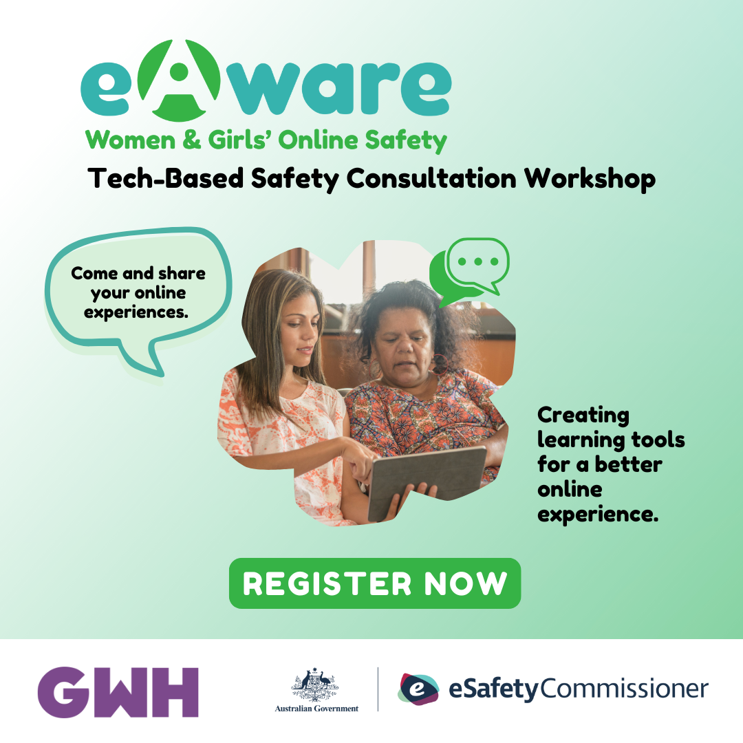 Tech-facilitated Coercive Control Consultation Workshop – For Service Providers