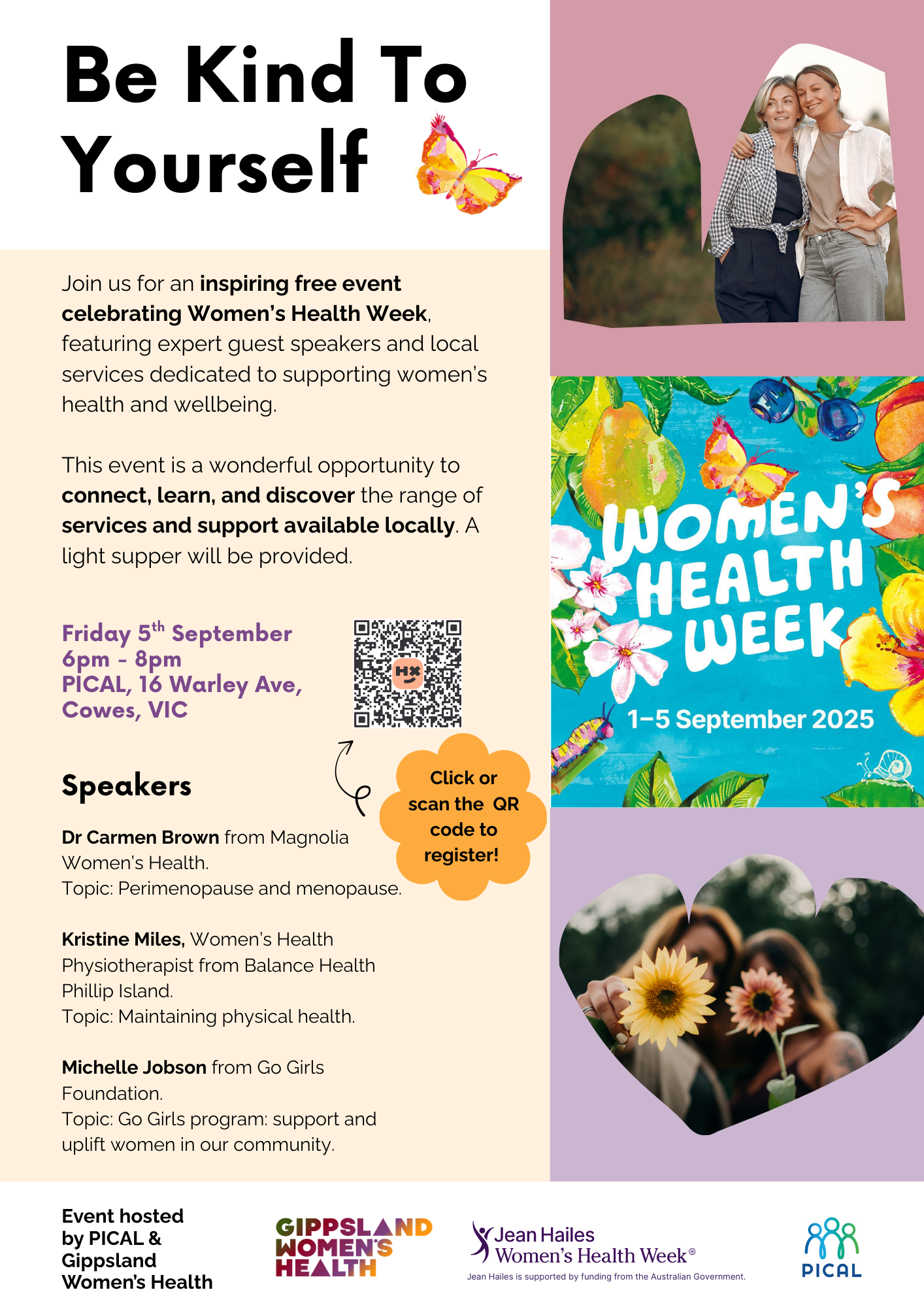 Women’s Health Week – Be Kind To Yourself