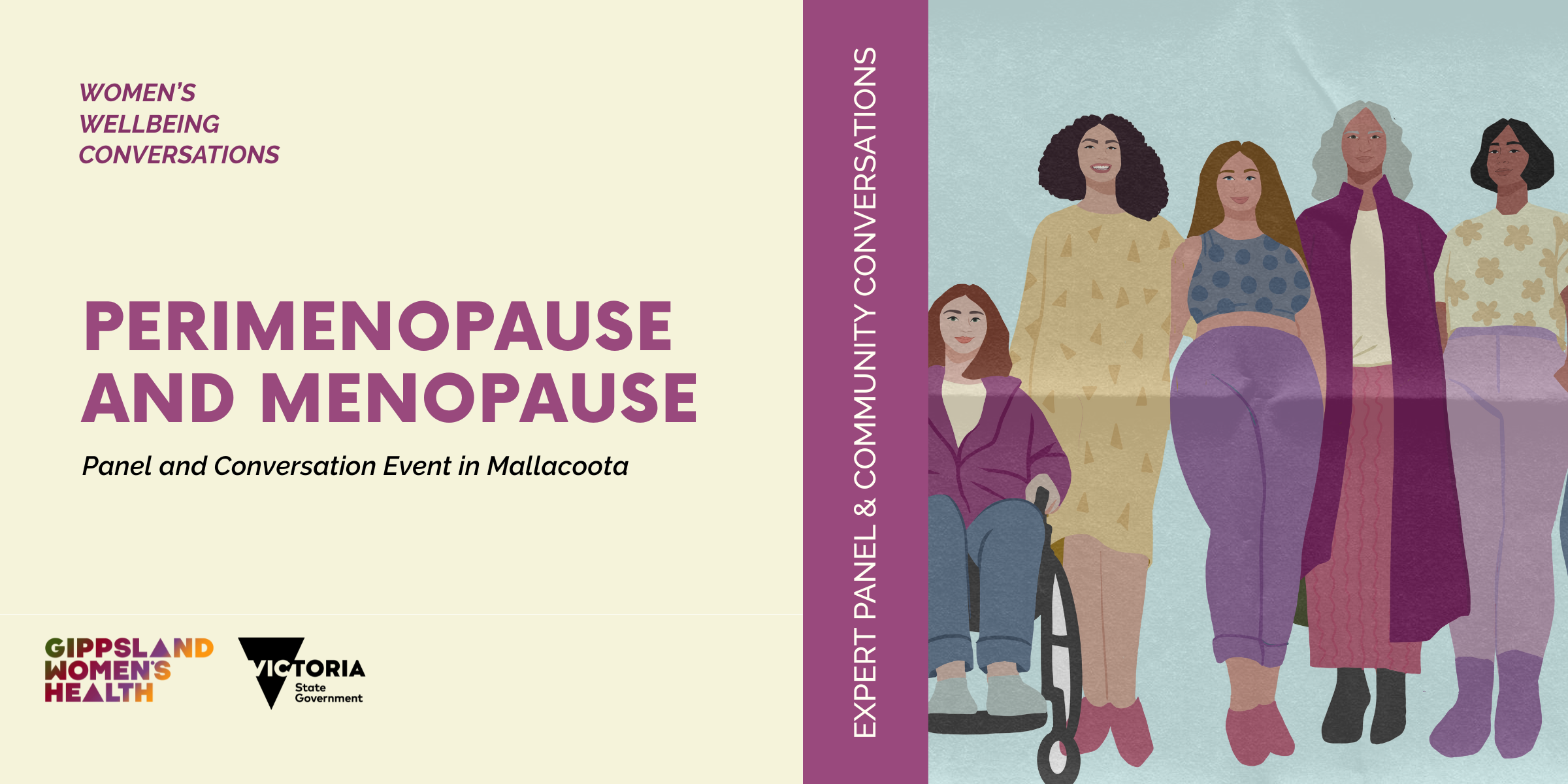 Women’s Wellbeing Conversations: Perimenopause and Menopause Session 1