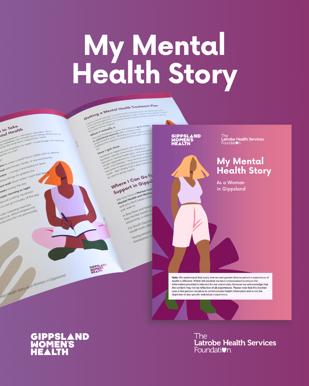 Go to read the online PDF of My mental health story